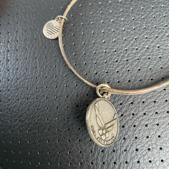 Alex and ani: Air Force silver bracelet - Picture 2 of 2